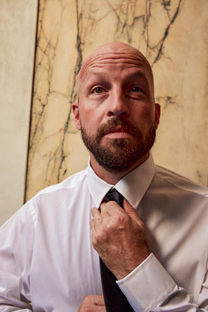 Stand up comedian Gabe kea headshot